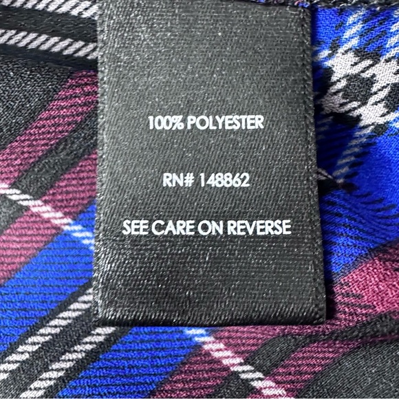 Torrid Challis Button-Down Long Sleeve Shirt Lightweight Sheer Size 5X - Picture 9 of 10